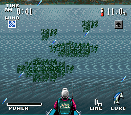 Larry Nixon's Super Bass Fishing screenshot 2 for Super Famicom